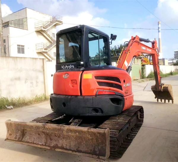 Kubota KX163 Excavator in Good Condition and Health with Original Design from Japan's