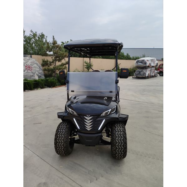 Fast Acceleration EV Golf Cart Safety Braking System UV-resistant Canopy CE Certified