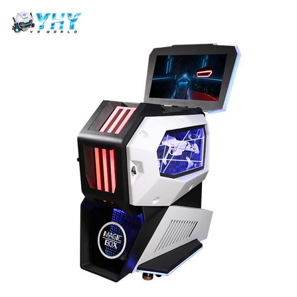 1500W VR Shooting Simulator 32'' Touch Screen Two Players Small Space Folded
