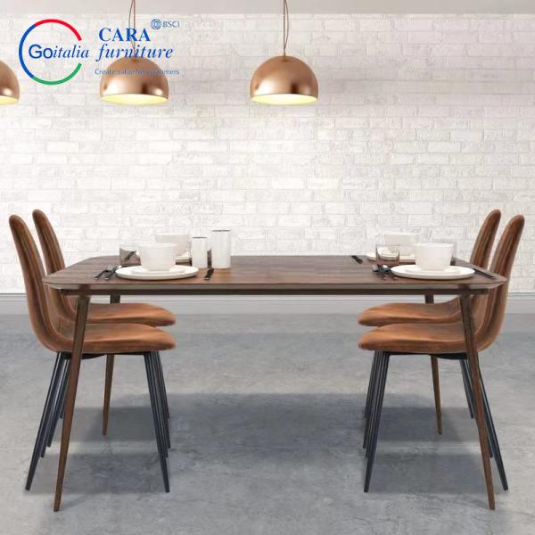 70004 High Quality Hotel Restaurant Metal Leg High Quality Pu Leather Chairs For Dining Room