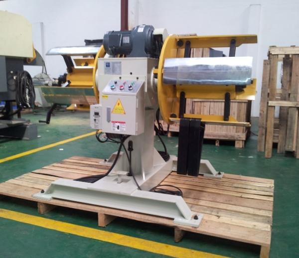 Hydraulic Steel Coil Uncoiler Double Head / Single Head Uncoiler