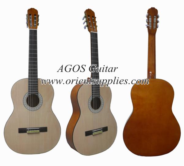 39inch Classical guitar Rosewood fingerboard Black ABS binding CG3911A