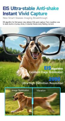 Smart Audio Glasses Wireless Calls Earphones Voice Assistant Sunglasses