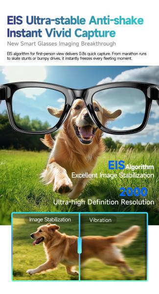 Smart Audio Glasses Wireless Calls Earphones Voice Assistant Sunglasses