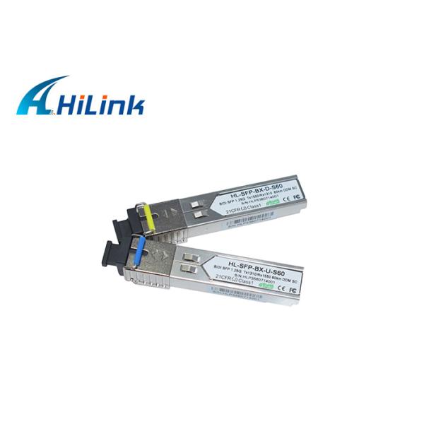 WDM 60KM соединителя BIDI 1.25Gb SFP SC 1310/1550nm