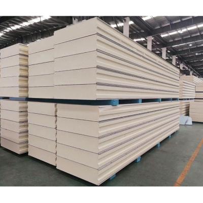 Outdoor PU Polyurethane Composite Panels For Cold Room Sandwich Board With Metal Panel