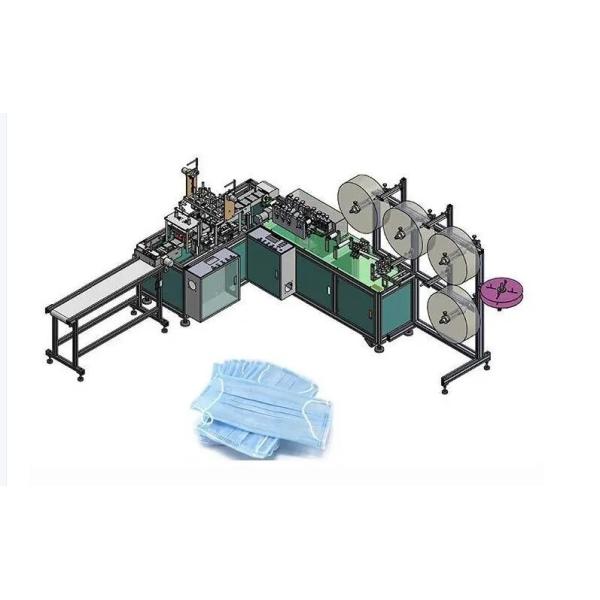 High Performance Earloop Surgical Face Mask Machine Easy Maintenance