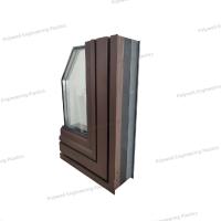 Ventana de vaivén de aluminio del sistema del diseño del puente quebrado popular del aislamiento térmico