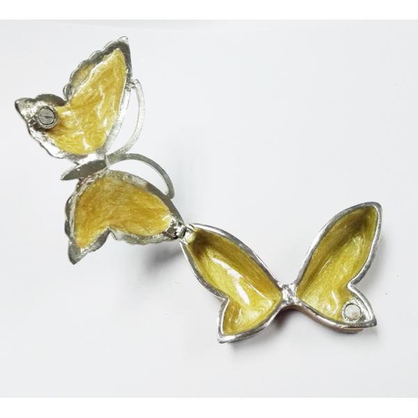 Butterfly Design Luxury Metal Jewelry Box Newest Promotional Box for Jewelry