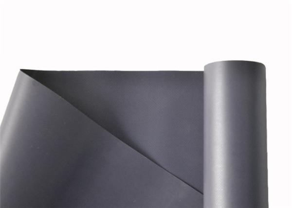 Gray Water Proof PVC Heavy Duty Tarpaulin Roll 1300 * 1300 For Coverings / Tent