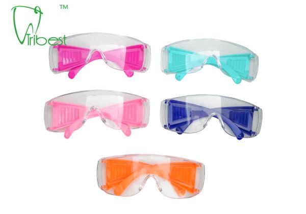 Transparent Dental Protective Wear , PC Lens Anti Dust Safety Glasses