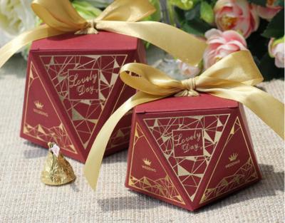 Chocolate Food Gift Boxes Packaging , Square Paper Food Presentation Boxes