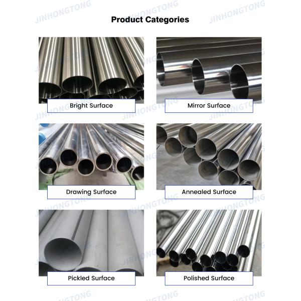 Non-Alloy 310s 321 Seamless Stainless Steel Tube for Food SS 304 Pipe Titanium Coated Tube