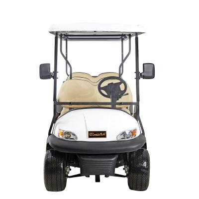6 Seats Electric Golf Car Sightseeing Shuttle Bus Lithium Battery Powered