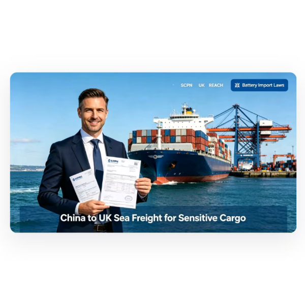 Stable Shipping to UK DDP Sea Freight Logistics For Battery Magnetic Cosmetic Liquid Powder Chemical