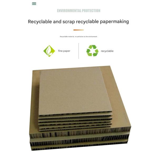 Durable Honeycomb Core Thickened Cardboard for Moisture-Proof Packaging Solutions