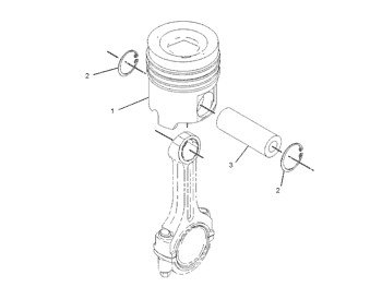 1010016 Body As Piston Cylinder Liner 1W-6757 Engine 101-0016 Ring 1W6757 Piston