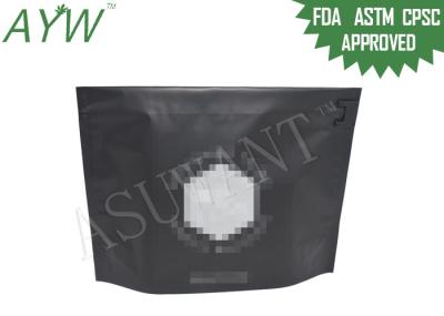 Tamanho dos sacos resistentes das crianças do logotipo da tira o grande para a marijuana semeia a economia