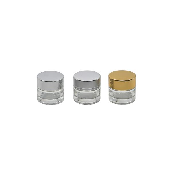Screw 100ml Aluminum Compact Case 2 Oz Makeup Jars