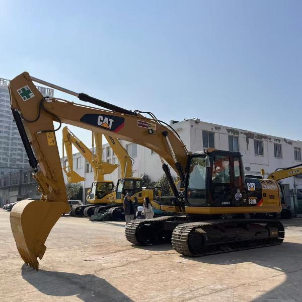Good Condition Caterpillar 320DL Excavator With Breaker Hammer Line For Mining