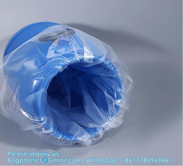 Plastic Manufacturer Supplies Durable Round Bottom Plastic Drum Barrel Liners Bags drum liner 10l bucket liner