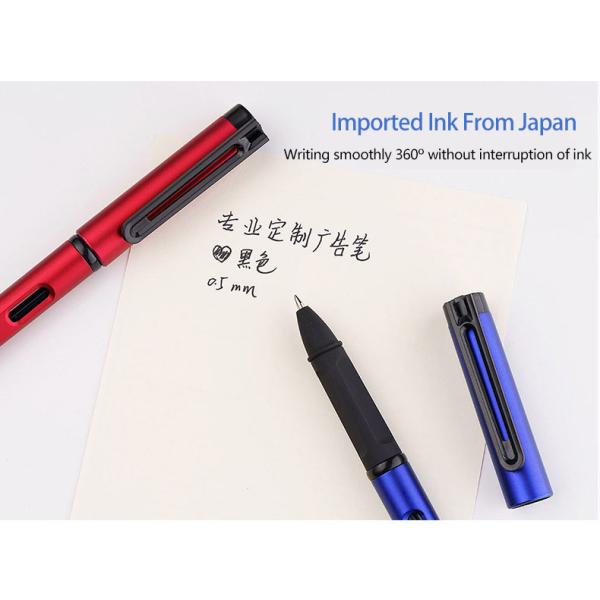 Multi Color Plastic Creative Gel Ink Pen Metallic Painting Advertising Signature Pen