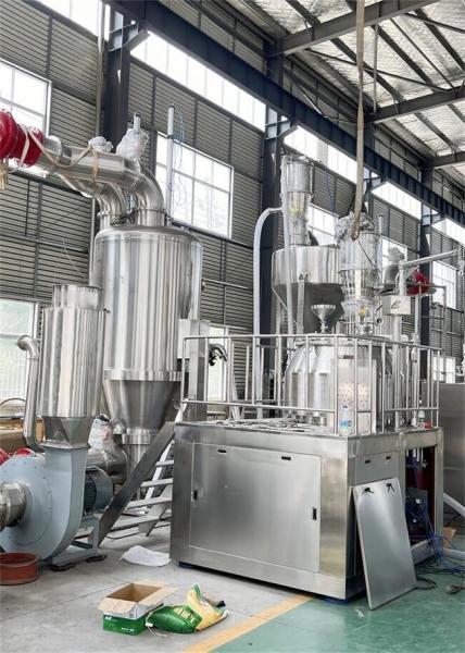 316L Vibro Fluidized Bed Dryer Pharmaceutical Fbd Drying Process Pharma Mixing Dryer