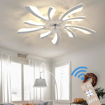 Multiple Mode LED Fan Lights 80W 500mm Remote Control for Living Room