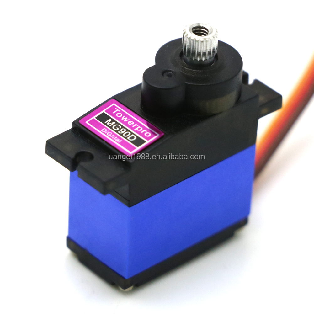 MG90D Digital 9G Servo Motor Metal Gear High Torque Bearing Upgraded S For RC Model Drone Airplane Helicopter Car Boat