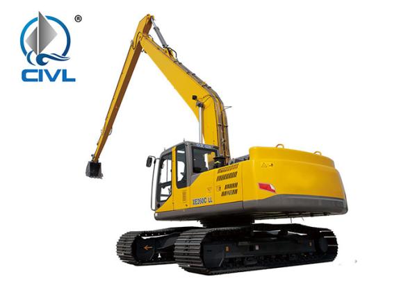 Low Oil CVXE215C 21300Kg 1.0m³ Crawler Mounted Excavator