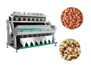 Full RGB Color Optical Sorting Machine 7 Chutes Peanut Color Sorter Machine