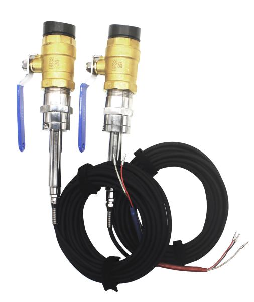 MU801 Plus Plug In Sensor Ultrasonic Wall Mounted Flow Meter Multi Channel