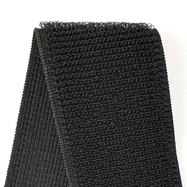 DANSKY Comfortable Soft Elastic Loop Tape Nylon Knitted Breathable Unbrushed Loop Band for Sport