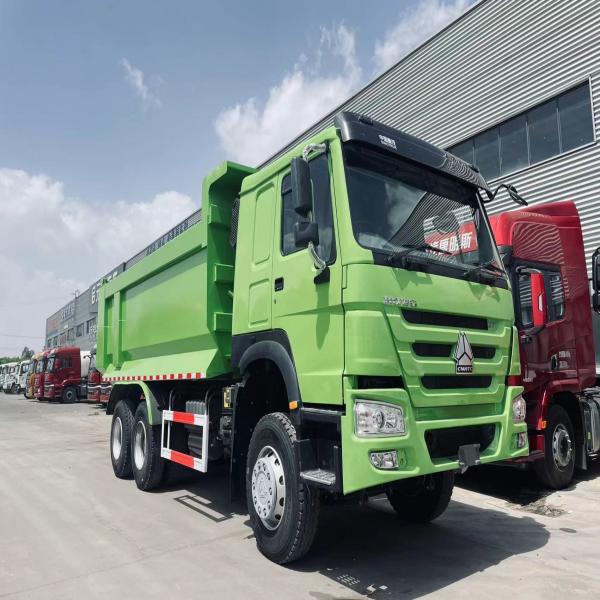 6x4 Diesel Used Dump Truck Tipper Second Hand Howo 371hp