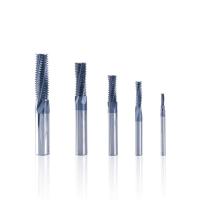 Les diverses dents de sortes filètent des coupeurs de fraisage combiné de carbure avec le revêtement composé