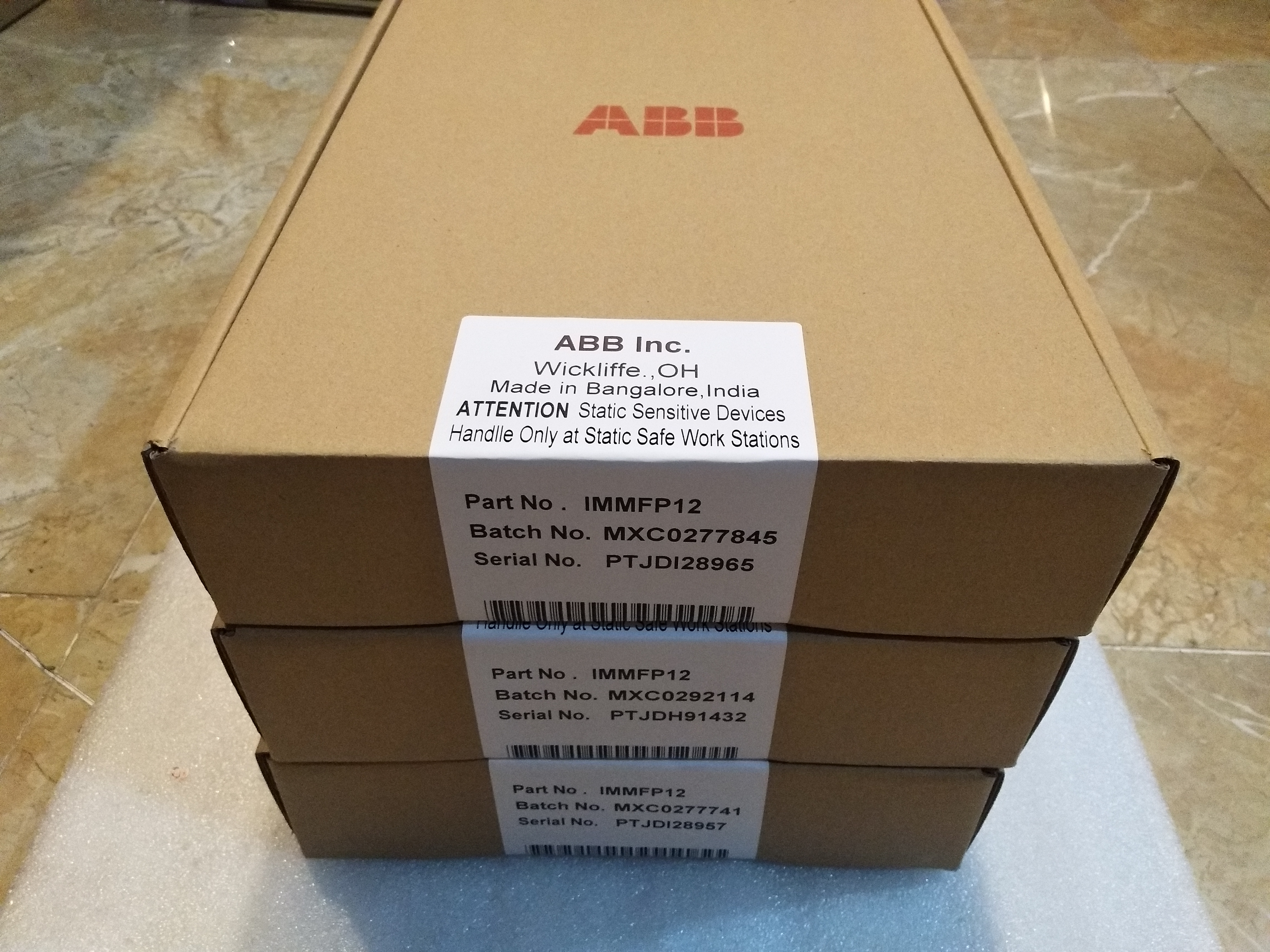 Модуль процессора функции IMMFP12 ABB Bailey INFI 90 Multi