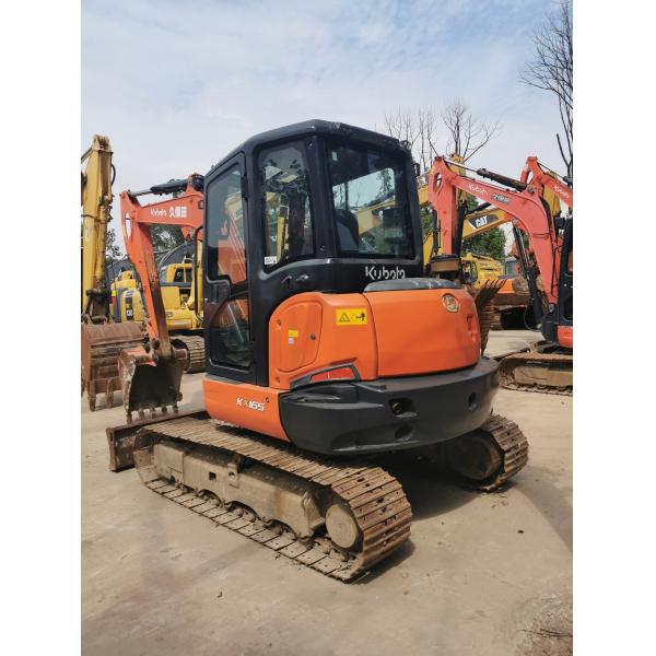 6 ton Used Kubota KX165 Mini Excavator for in Shanghai 3ton Capacity 35.5 Horsepower