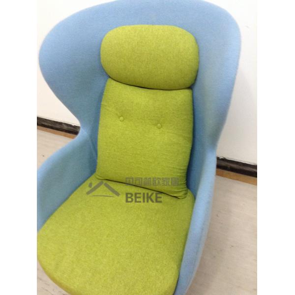 Ro Lounge Velvet Chair leisure living room hotel lobby chair