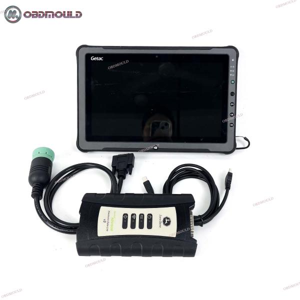 Tracteur agricole et Getac F110 tablette V5.3 AG CF EDL V3 Conseiller électronique de liaison de données Équipement de construction Outil de diagnostic