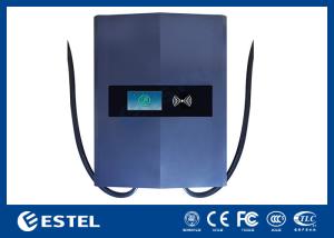 3フェーズ CE 急速充電 EV 充電器 25kW 50A DC 壁に装着された2つの銃