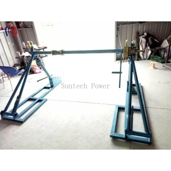 DetachableTypeCableReelStandHeavyDutyConstructionForIndustrialPowerProjects