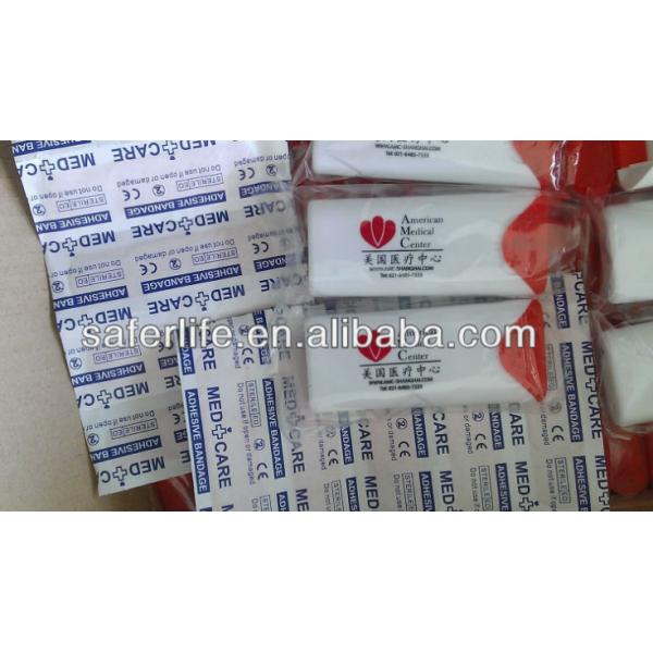 Customized bandage kit Promotional Gift Adhesive Bandage Plaster kit Plastic bandage Box case