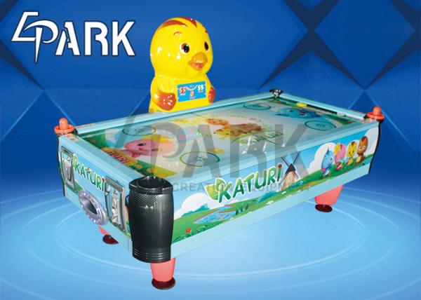 FRP Glass Fiber Reinforced Plastics Chicken Air Hockey Table Coin Operated Sports Machine