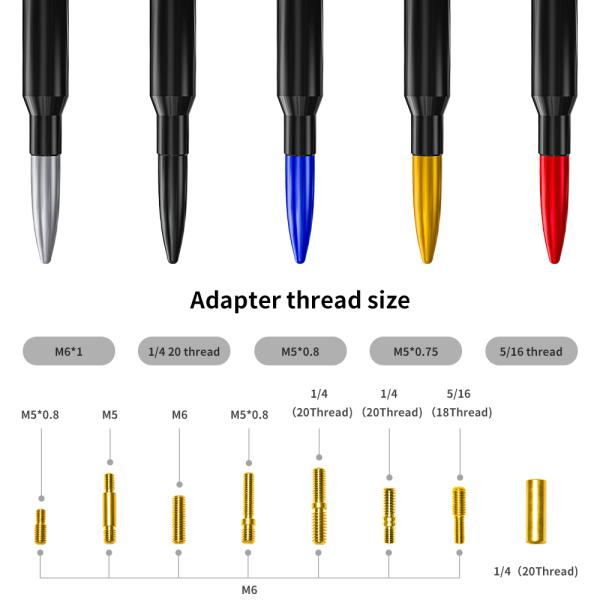 Автомобильные декорации Модификация крыши Углерод универсальный короткий грузовик Автомобильная пулевая антенна