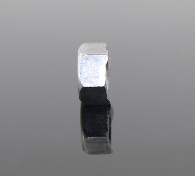 DIN Standard Carbon Steel Galvanized Hex Nuts M2 - M12 OEM For Machinery Industry