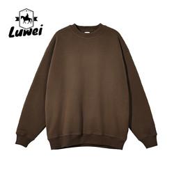 Premium Cut and Sew Oversized Blanket Crew Neck Heavyweight Felpa Essentials Vintage Sweatshirt Men Hoodies