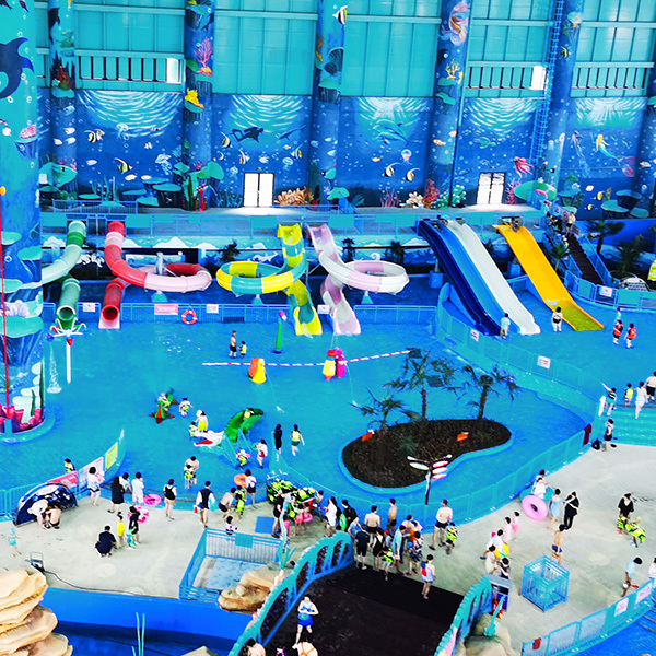 Commercial Kids Water Slide Water Playground Water Parks Aqua Park Equipment