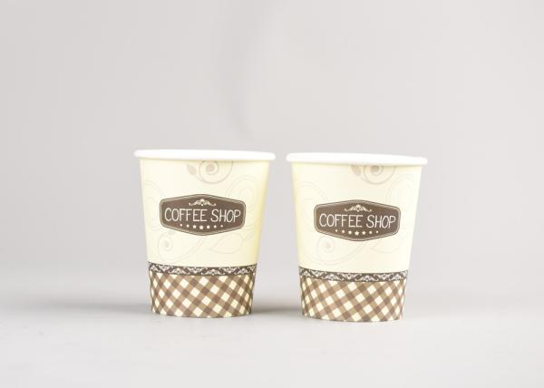 8oz Hot  Cold Beverage Cups Birthday Party Disposable Cups with Coffee Lids