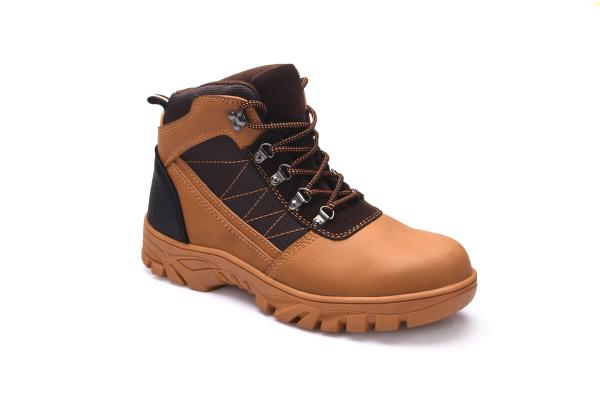 Genuine Leather Mens Military Style Boots , Steel Toe Caps Insulated Combat Boots