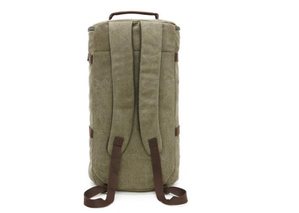 Large Capacity Stylish Travel Backpacks , Canvas Hiking Backpack Duffle Bag